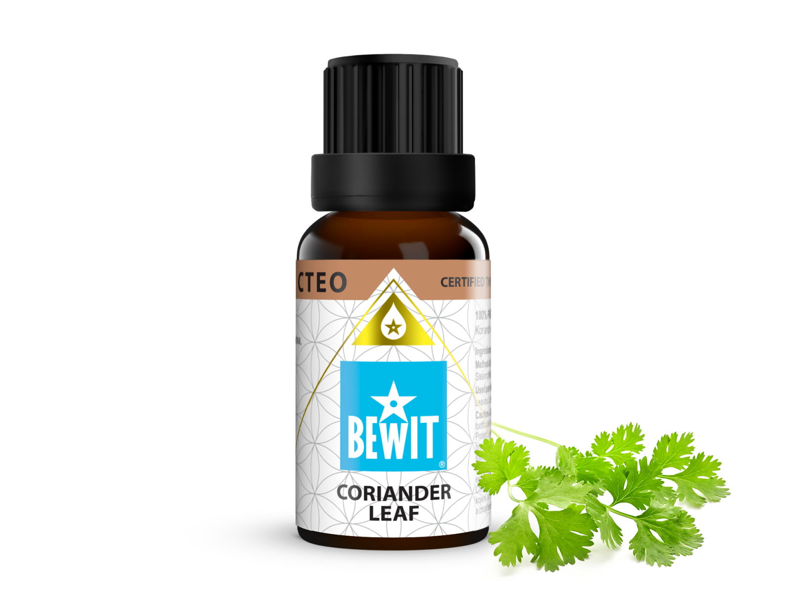 BEWIT Coriander leaf - 100% pure and natural CTEO® essential oil - 1