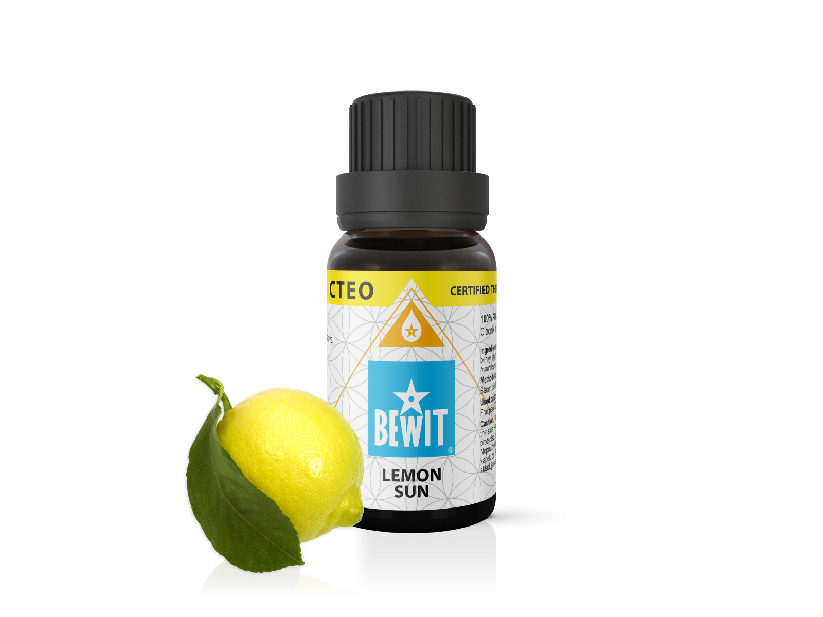 BEWIT Cytryna SUN - W 100% czysty i naturalny olejek eteryczny w jakości CTEO®
