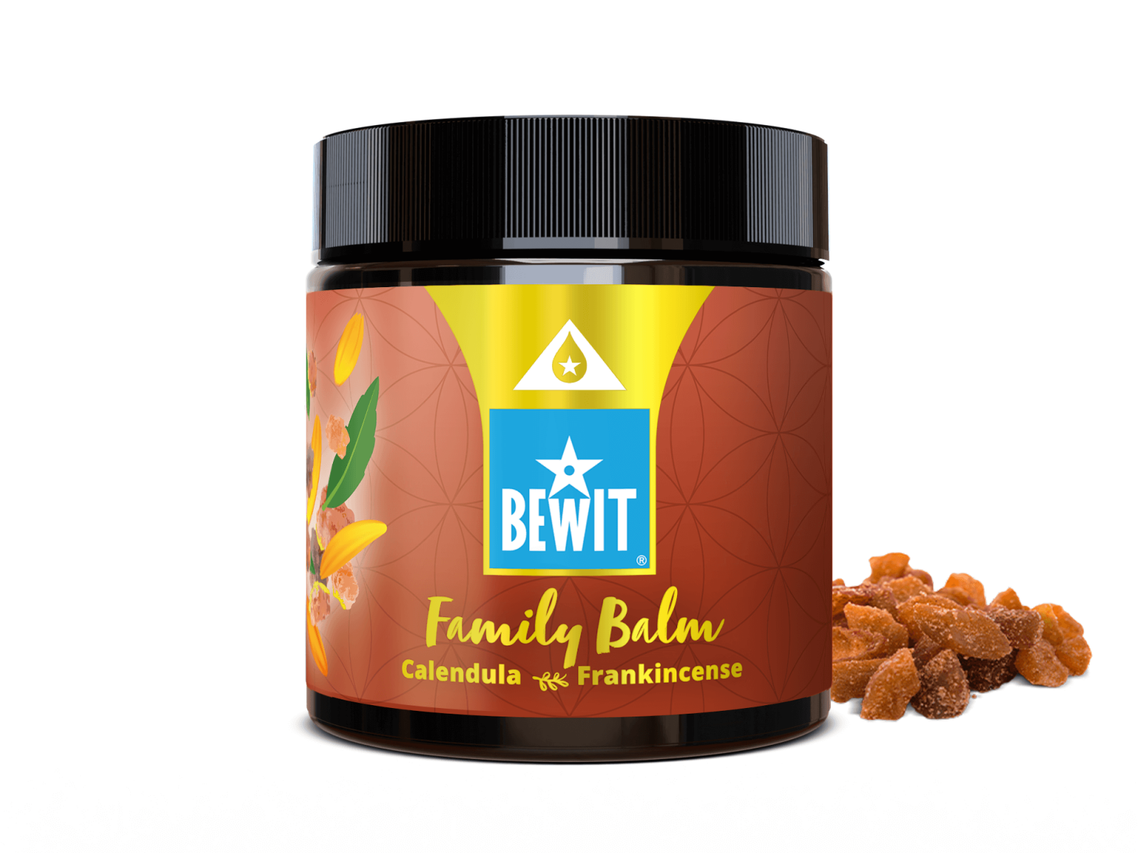 BEWIT FAMILY BALM CALENDULA  FRANKINCENSE - CARING BALM FOR THE WHOLE FAMILY - 1