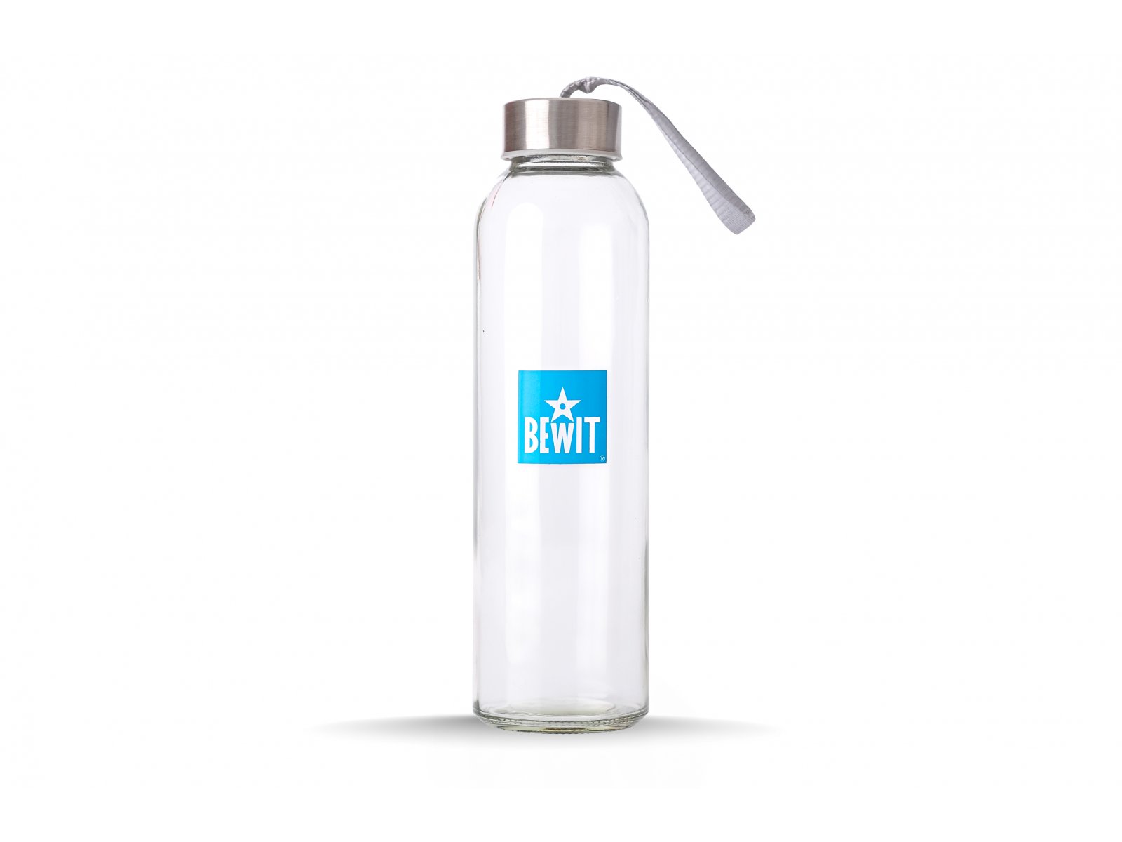 BEWIT Glass bottle 0,5 l with LOGO - glass bottle - 1