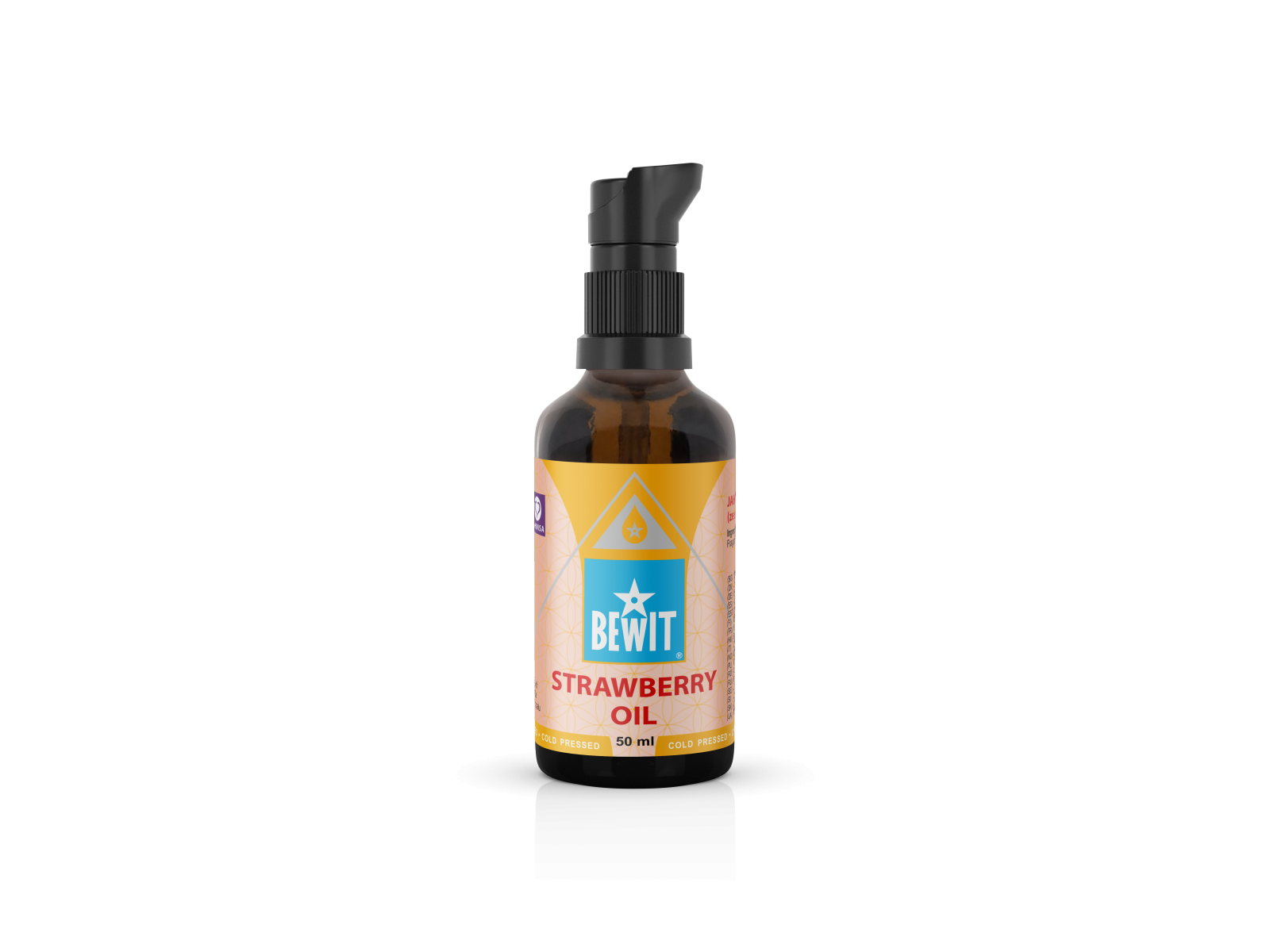 BEWIT Jahodový olej, ze semen - 100% přírodní kosmetický olej - 1