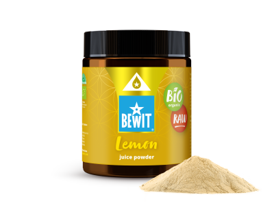 BEWIT Lemon juice powder, BIO RAW