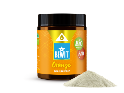 BEWIT Orange BIO RAW, Saftpulver