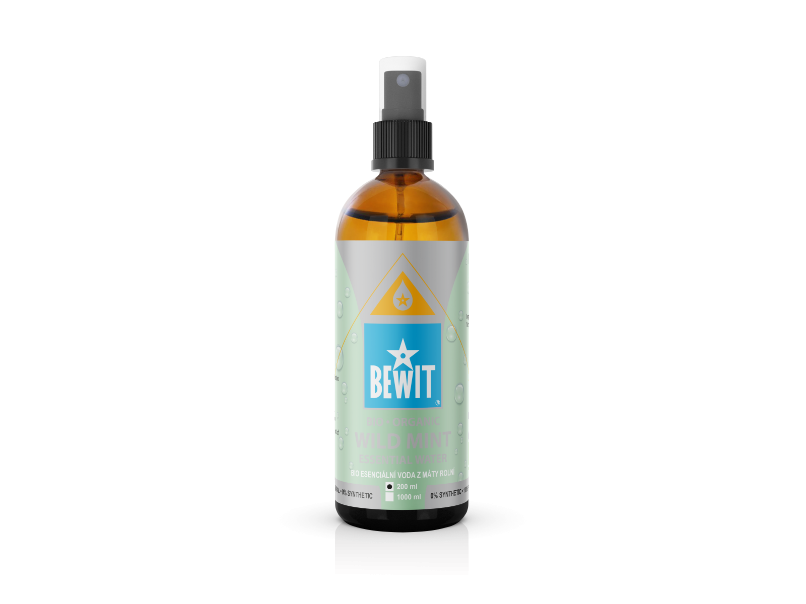 BEWIT Organic mint essential water - 100% NATURAL HYDROLYTE