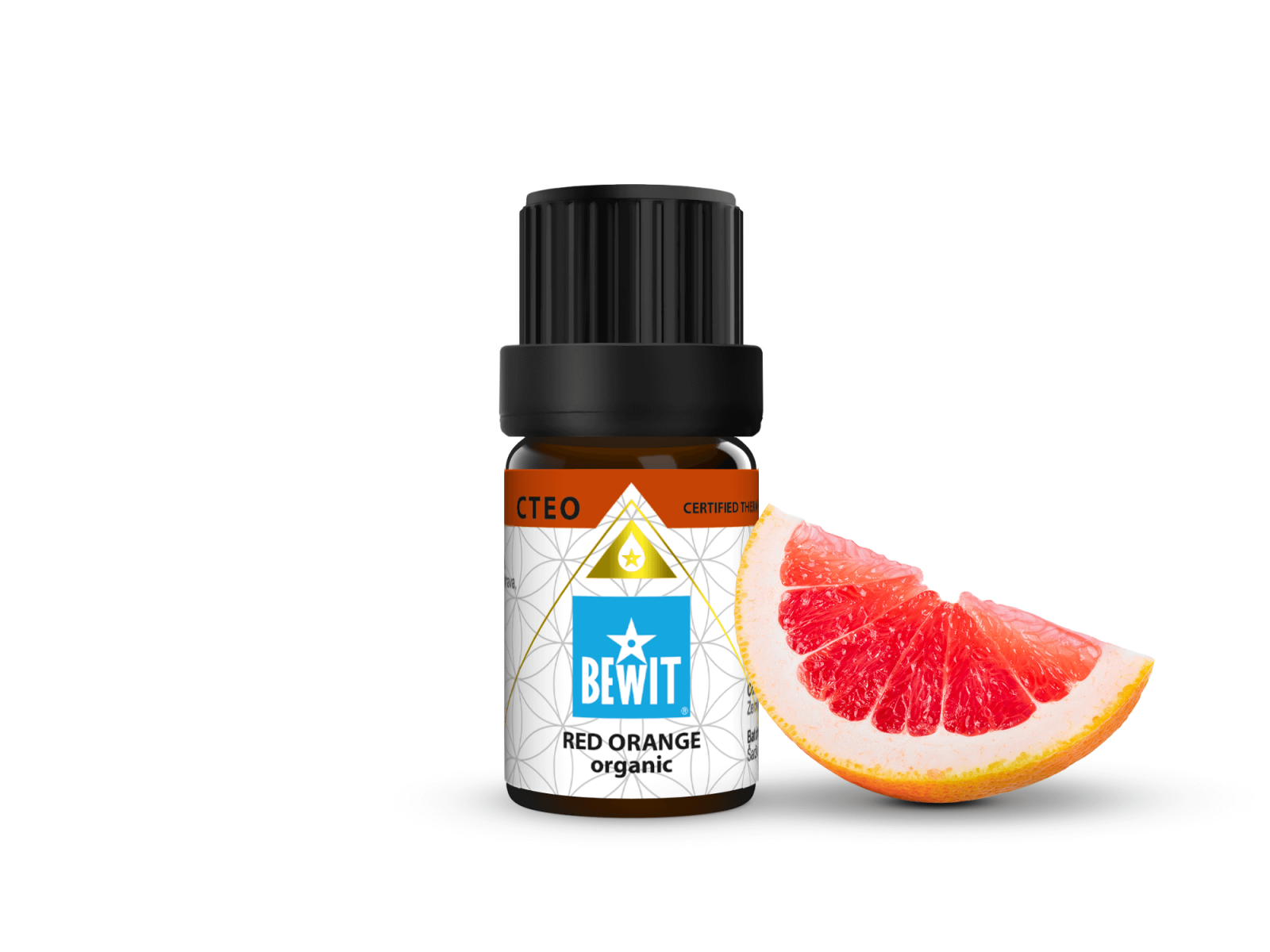 BEWIT Pomeranč červený - 100% čistý a přírodní CTEO® esenciální olej - 2