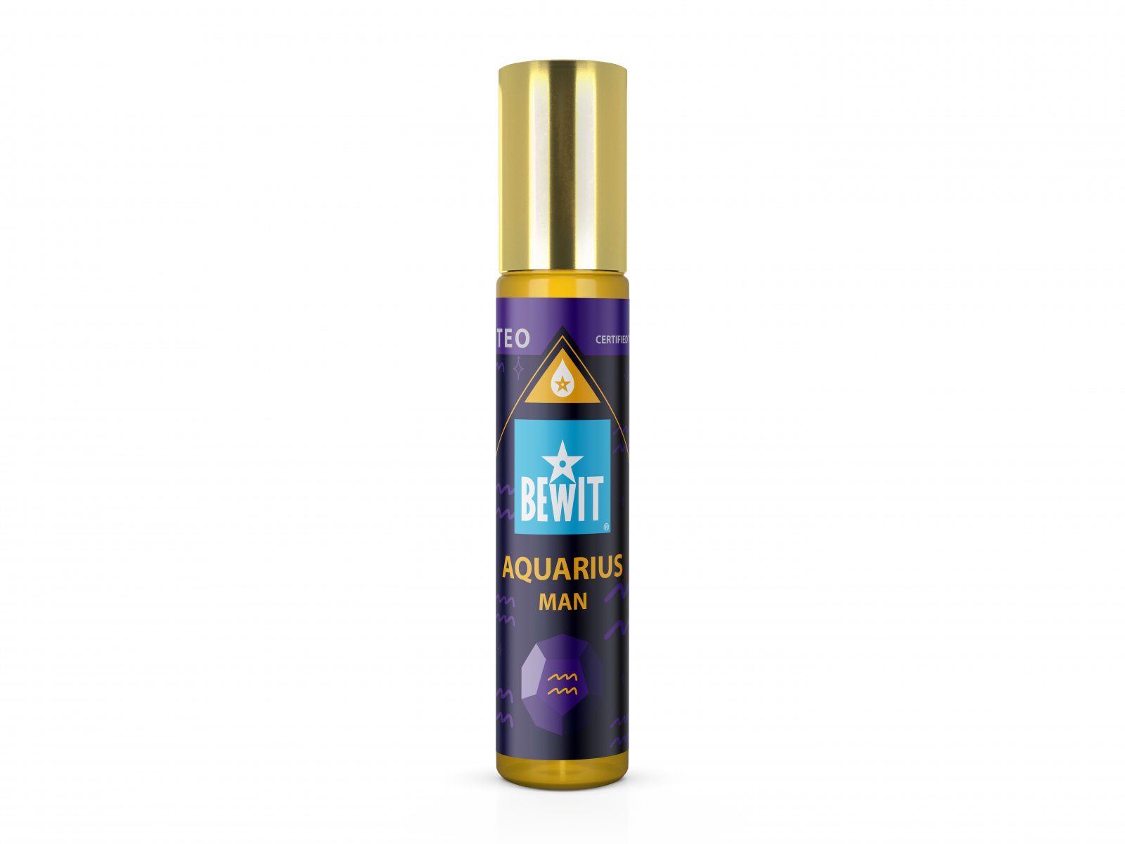 BEWIT® MAN AQUARIUS (WATER CARRIER) - Men's roll-on oil perfume