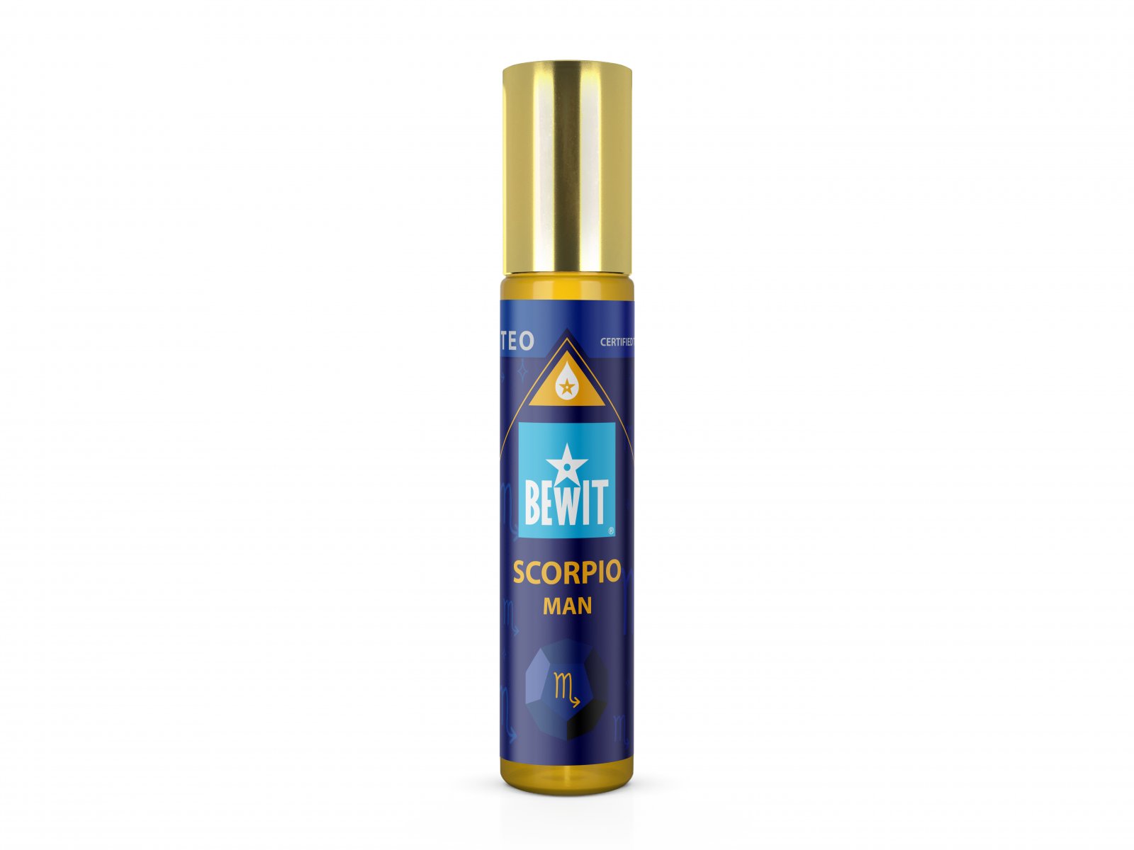 BEWIT® MAN SCORPIO (SCORPION) - Men's roll-on oil perfume - 1