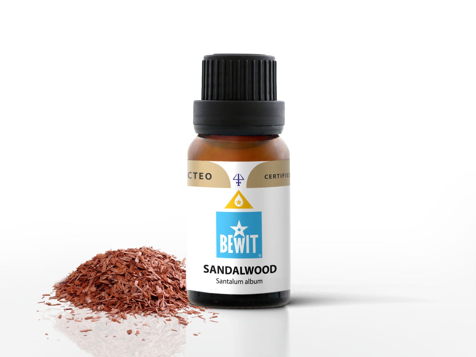 BEWIT Santalové drevo (Sandalwood) - 100% čistý esenciální olej - 1
