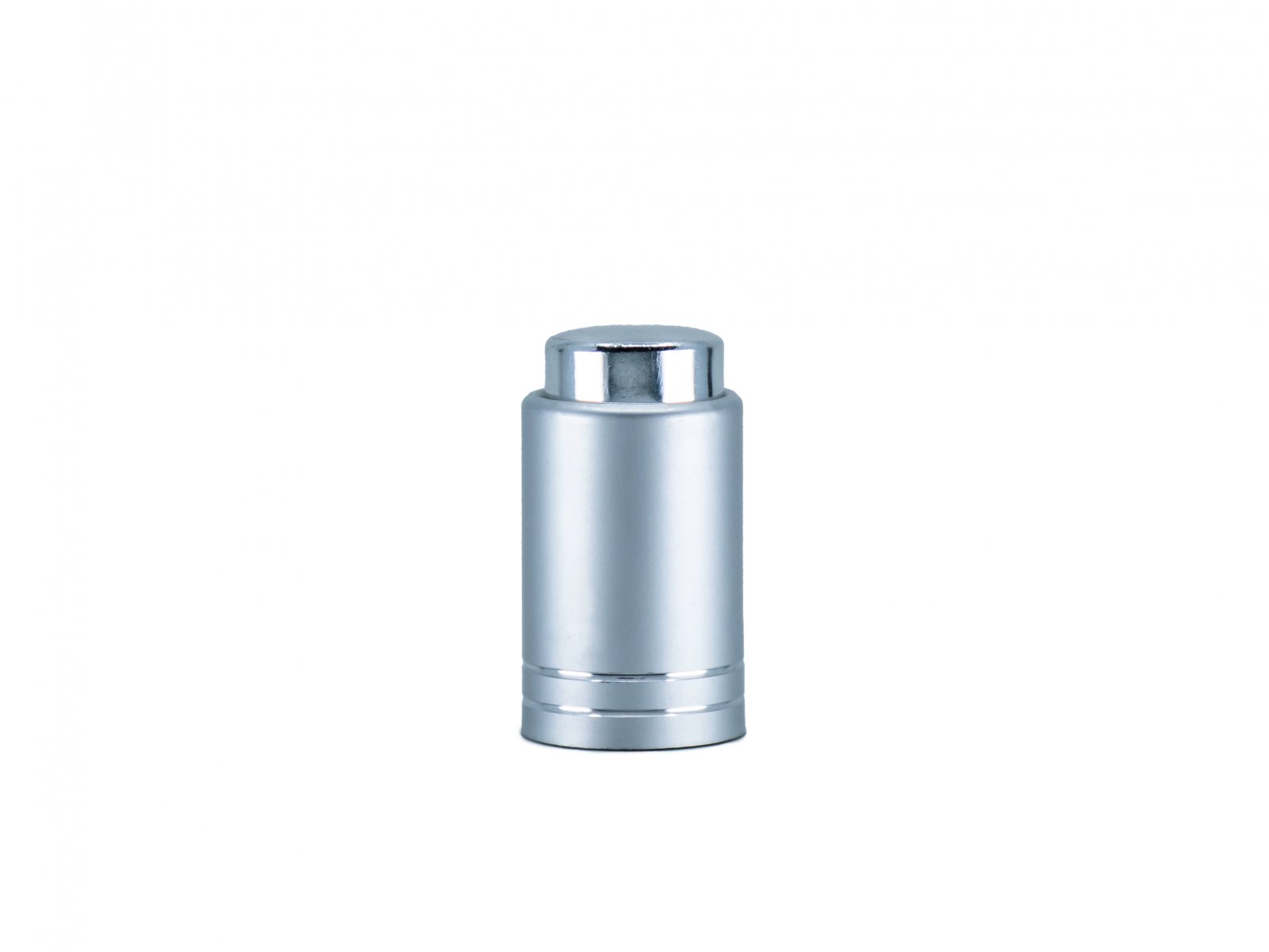 Pumpička na skleněnou pipetu k lahvičkám 5-200 ml, stříbrná