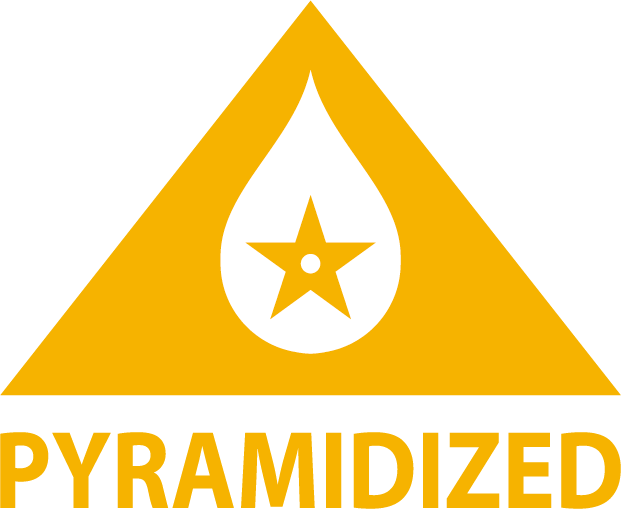 Pyramidized