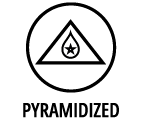 Pyramidized