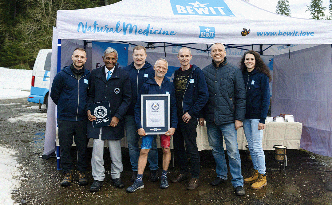 BEWIT Tím - Jozef Šálek Guinness World Record