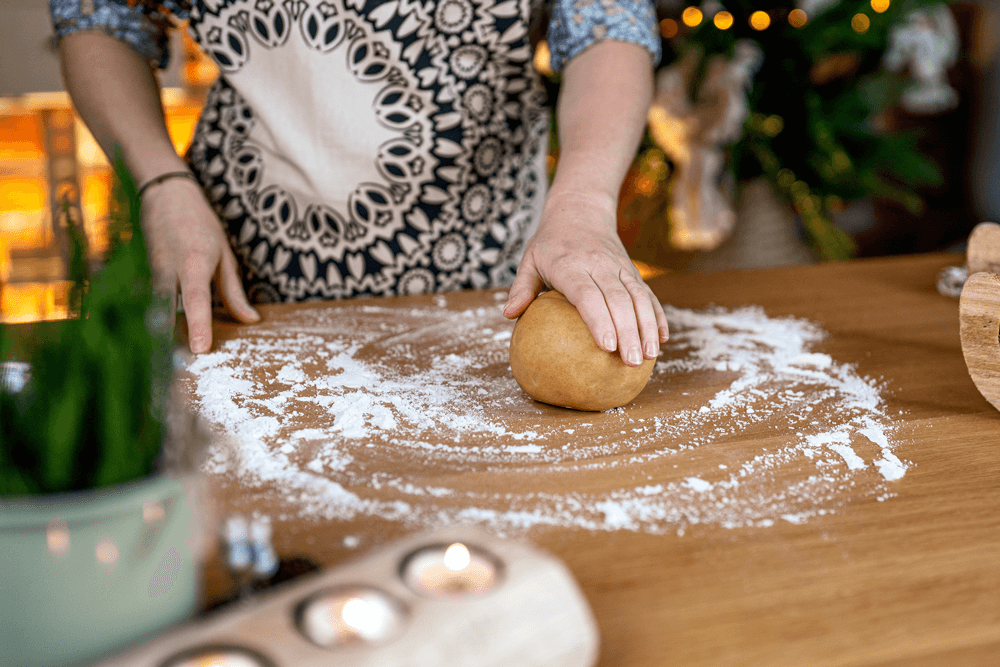Esencjalne pieczenie | Weganskie kruche ciasteczka z BEWITELLA Merry Christmas