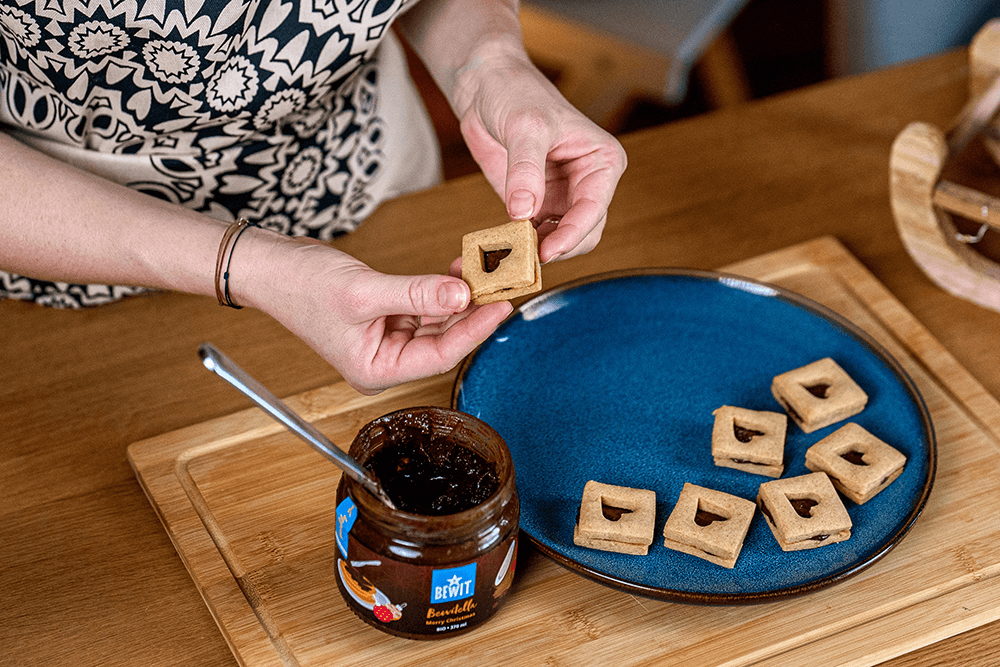 Esszencia fozes | Vegan Linzer sutik BEWITELLA Merry Christmas