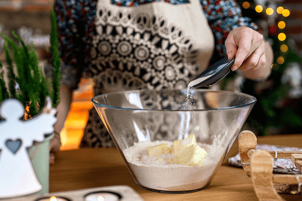 Esencjalne pieczenie | Weganskie kruche ciasteczka z BEWITELLA Merry Christmas