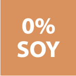 0% soy